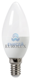 Лампа светодиодная EUROLUX LL-E-C37-7W-230-4K-E14